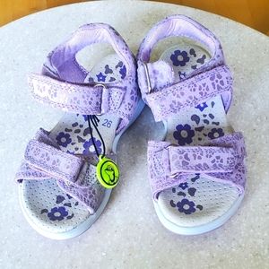Lurchi "DILARA" Lilac Sandals, Size 9 - NEW (Salamander shoes)
